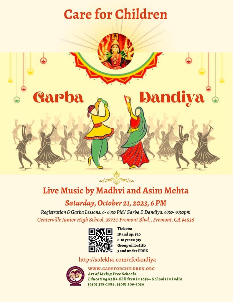 Bay Area Care For Children Garba Dandiya 2023