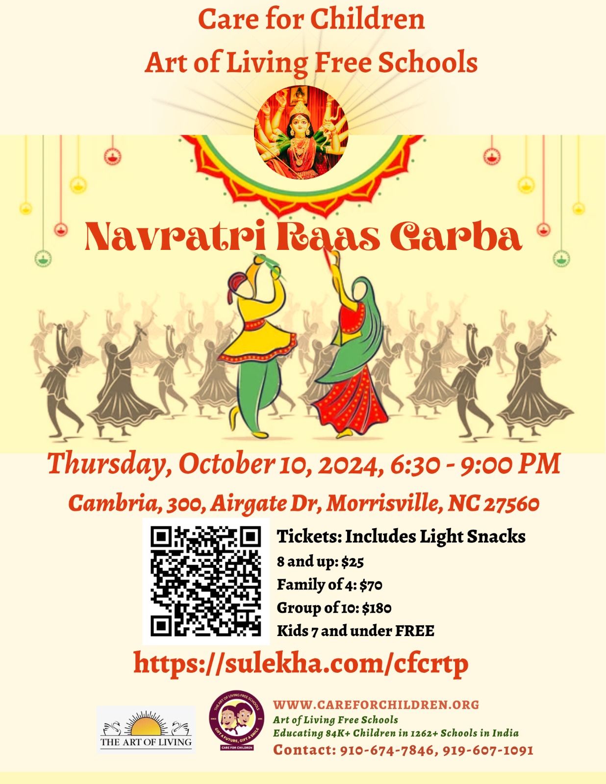 Raleigh Care For Children Garba Dandiya 2024