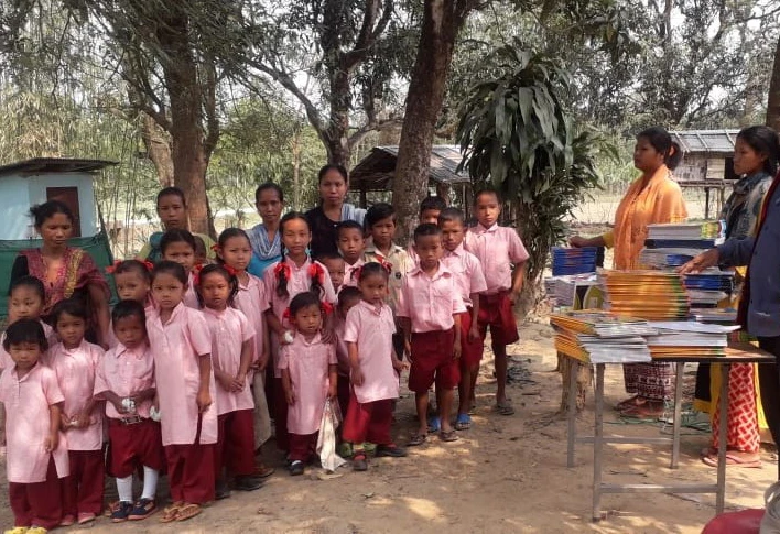 Care for children - Manipur school construction