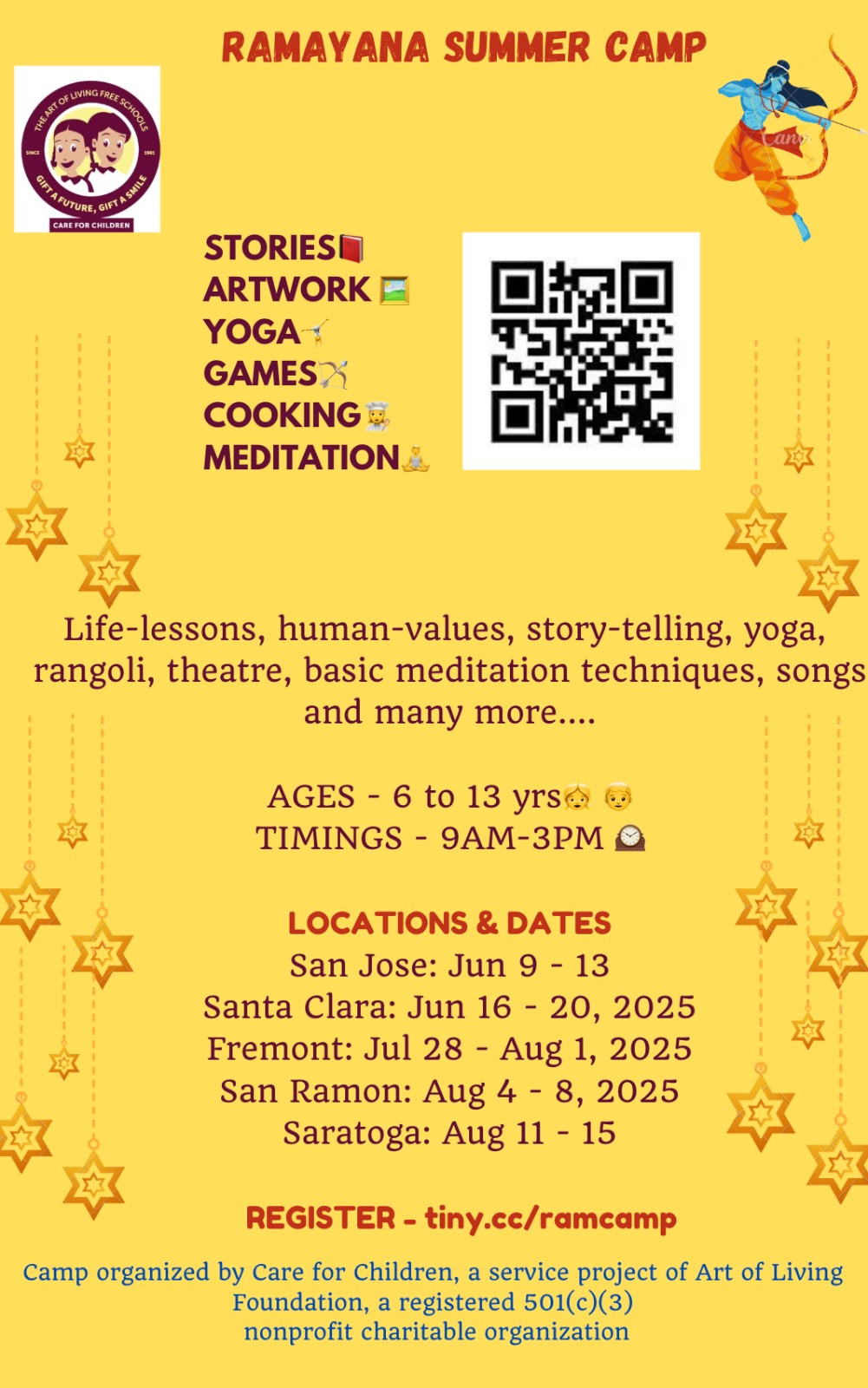 Ramayana Summer Camp 2025