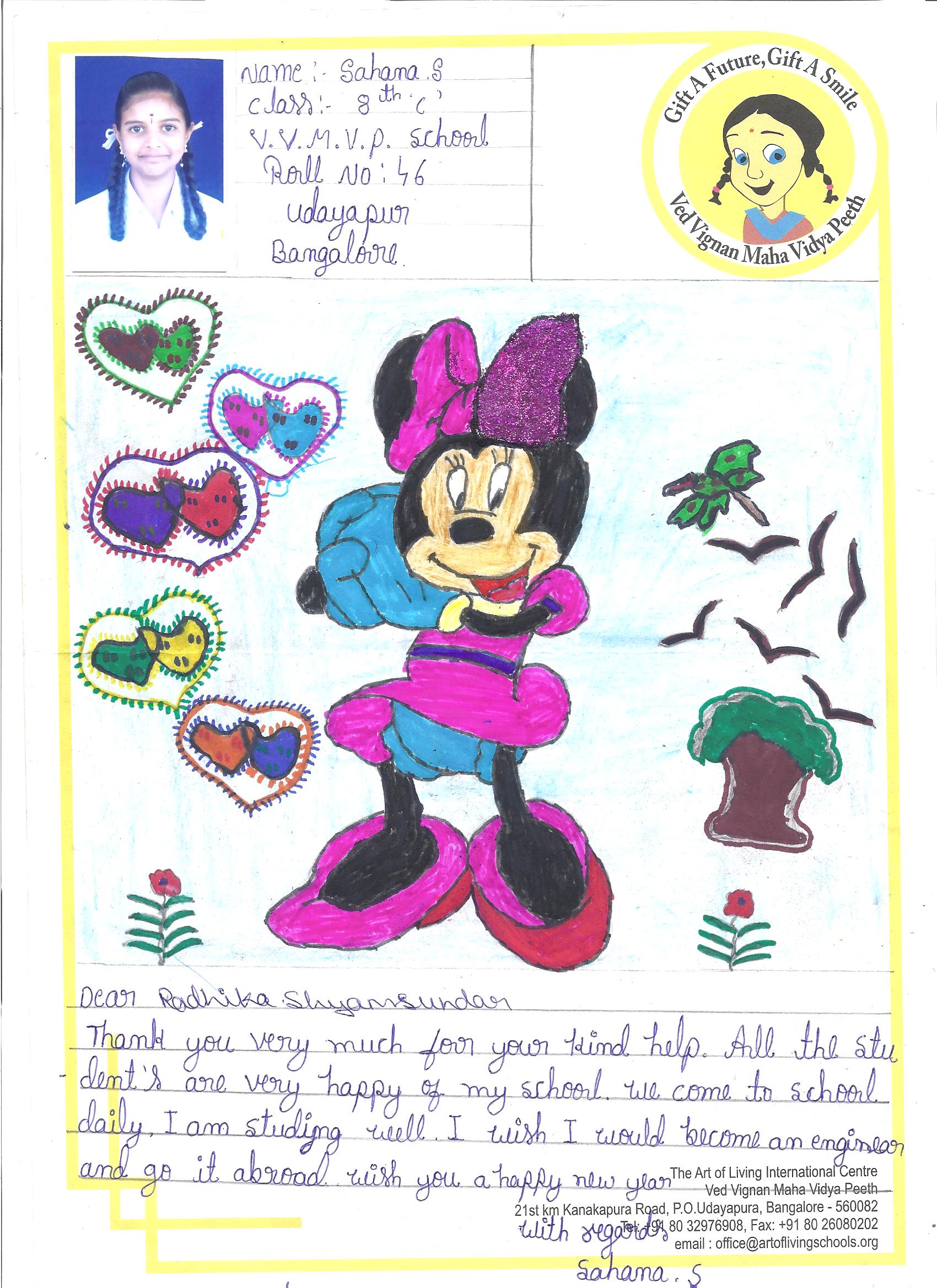 Mickey Mouse painting by Sahana