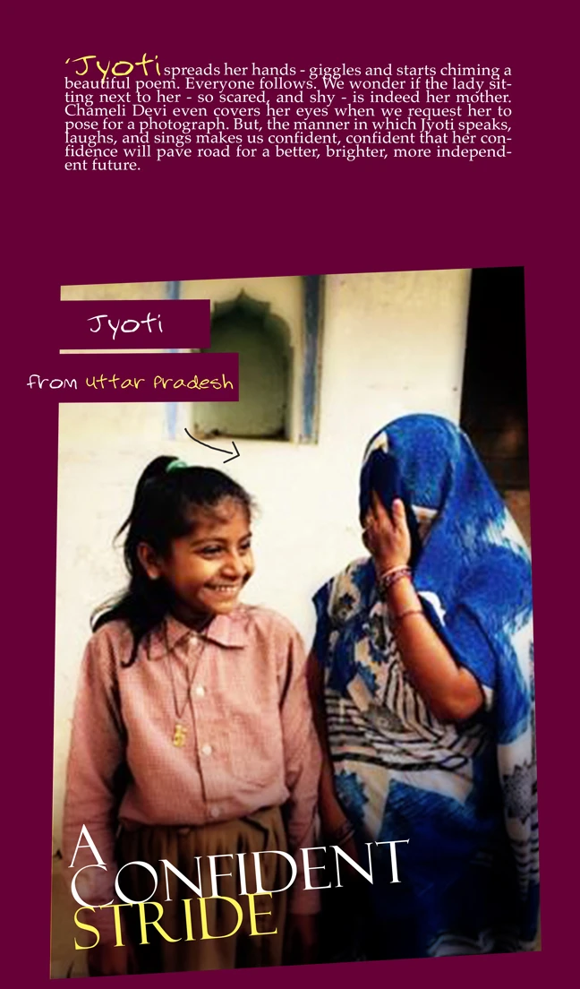Success story of Jyoti from Care For Children schools